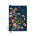 Load image into Gallery viewer, Hardcover Notebook | Floral Navy