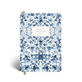 Load image into Gallery viewer, Undated Daily Planner | Blue Foral