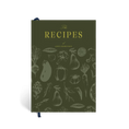 Load image into Gallery viewer, Recipe Journal | Dark Green