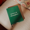 Load image into Gallery viewer, Hardcover Notebook | Green