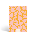 Load image into Gallery viewer, Undated Daily Planner | Hearts Vintage Mustard