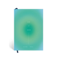 Load image into Gallery viewer, Hardcover Notebook | Teal Gradient