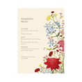 Load image into Gallery viewer, Wedding Menu | Wildflowers