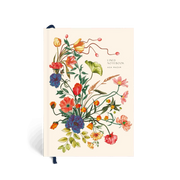 Hardcover Notebook | Floral Tan