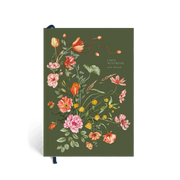 Hardcover Notebook | Floral Green