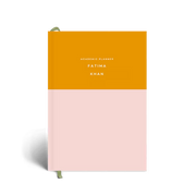 Academic Year Planner | Colorblock Vintage Mustard