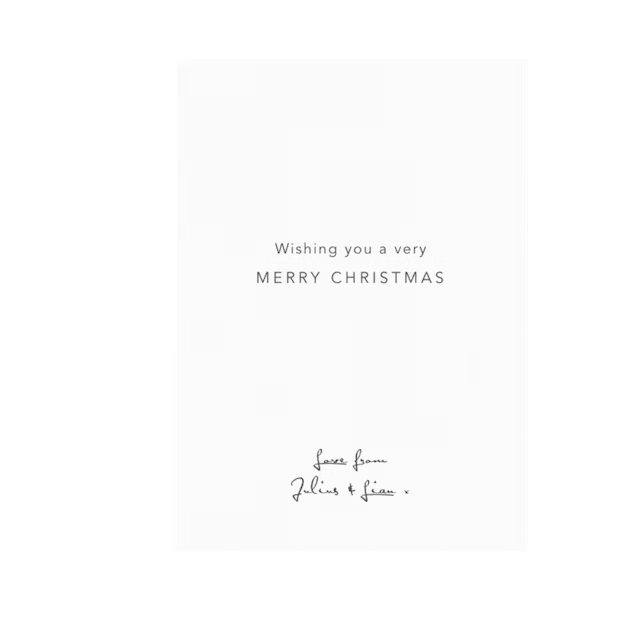 Holiday Card | Merry Christmas