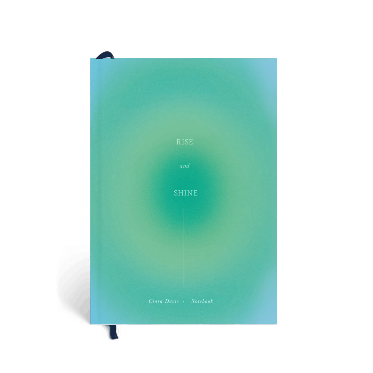 Hardcover Notebook | Teal Gradient