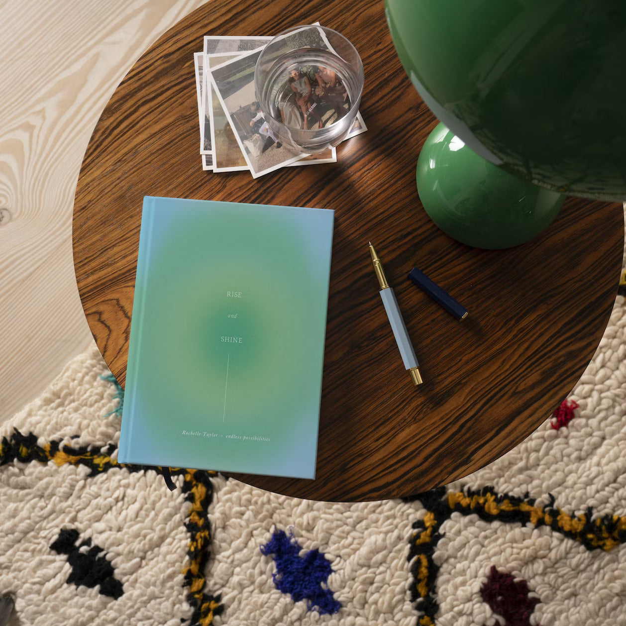 Hardcover Notebook | Teal Gradient