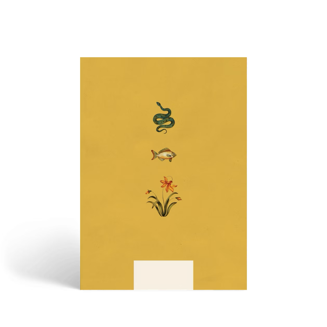 Undated Daily Planner | Vintage Mustard