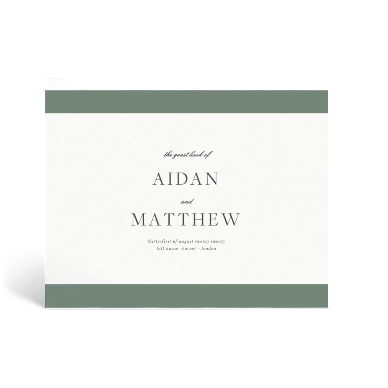 Guest Book | Classic Border