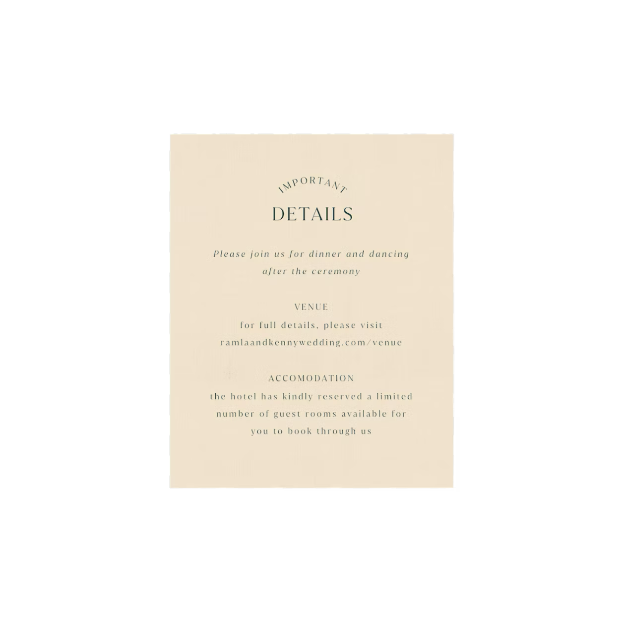 Wedding Invitation | Beverly Hills