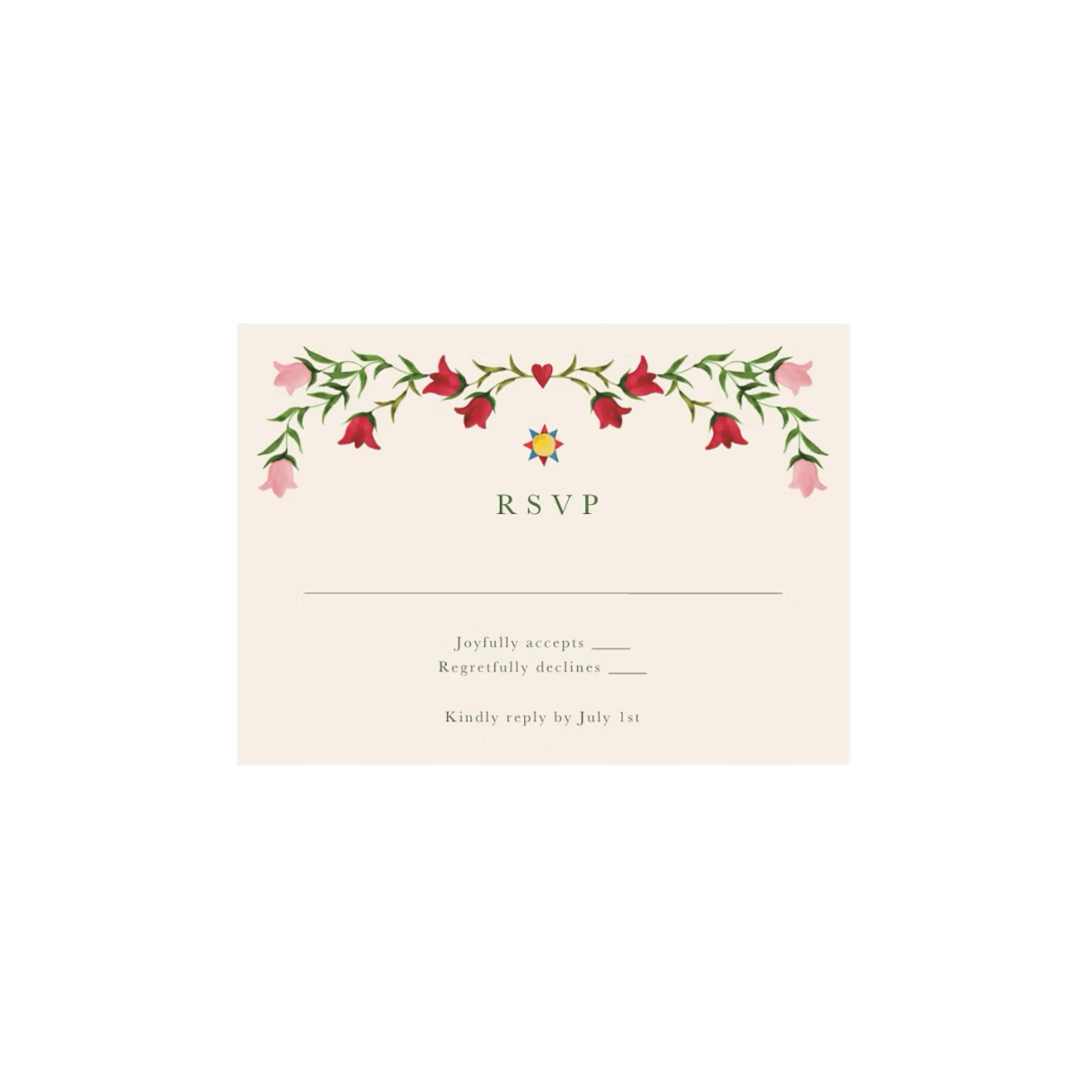 Wedding Invitation | Country Summer
