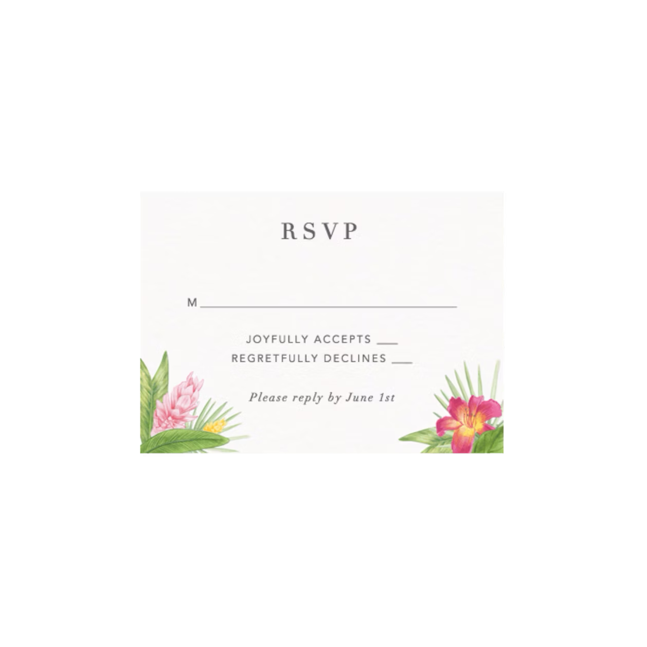 Wedding Invitation | Palm Beach
