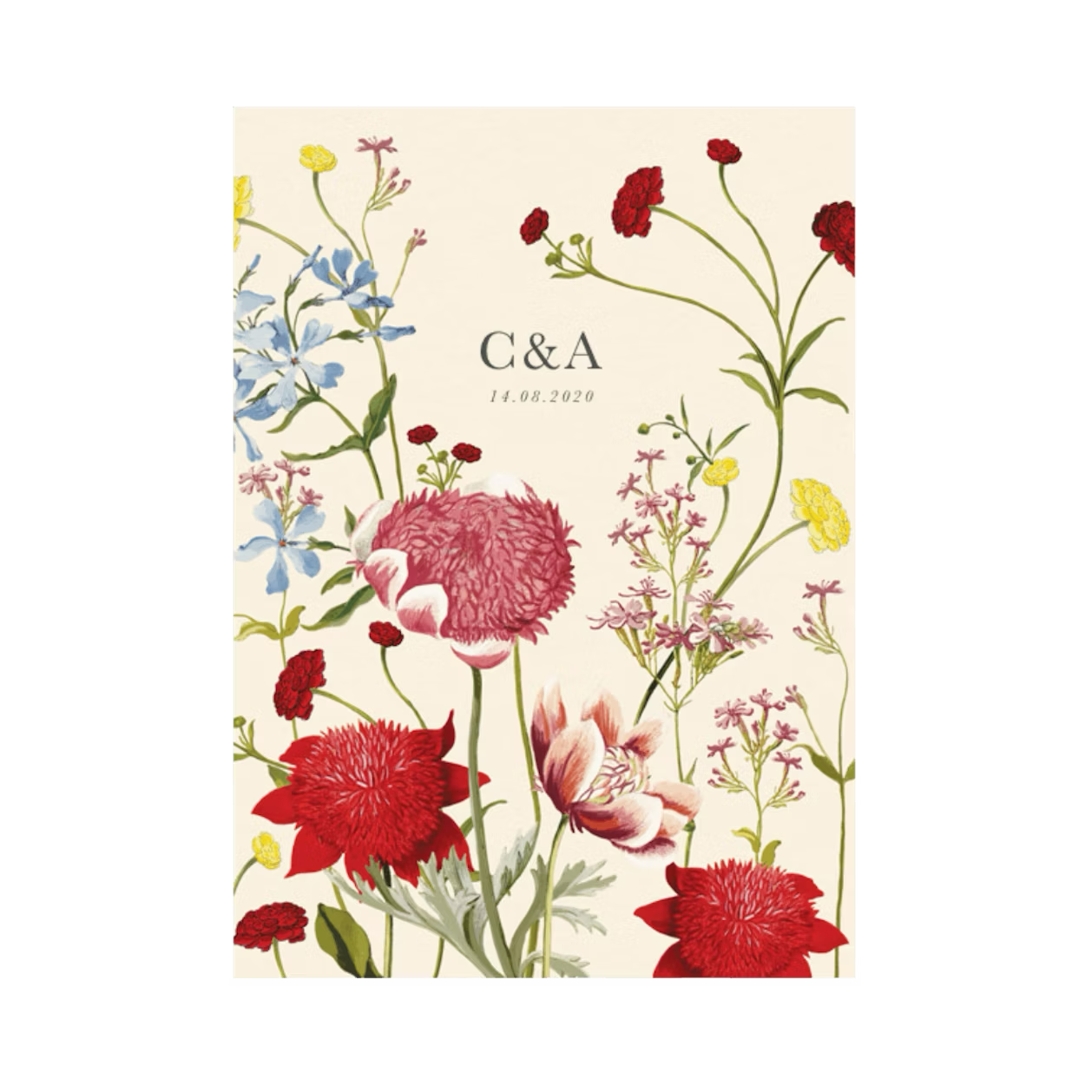 Wedding Menu | Wildflowers